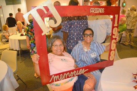 Beverly Hawkins and Martha Fontenot